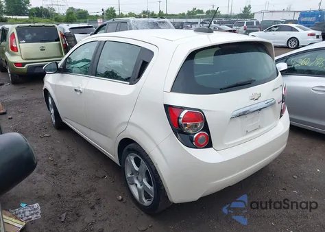 2016 Chevrolet Sonic Ltz из США, поврежденный, VIN 1G1JE6SB4G4149112